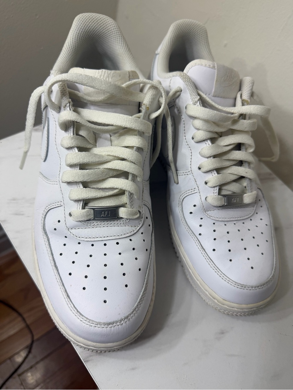 Nike Men's White Low-Top Sneakers